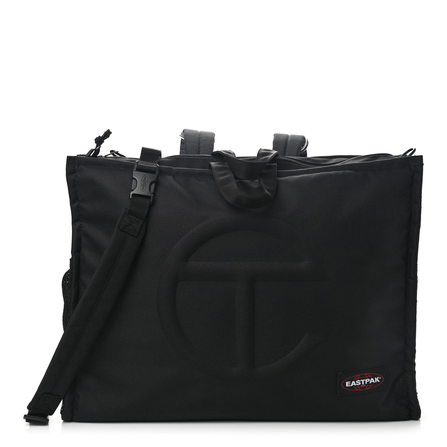Telfar x EASTPAK Tactical Nylon Shopper Black 1 of 9