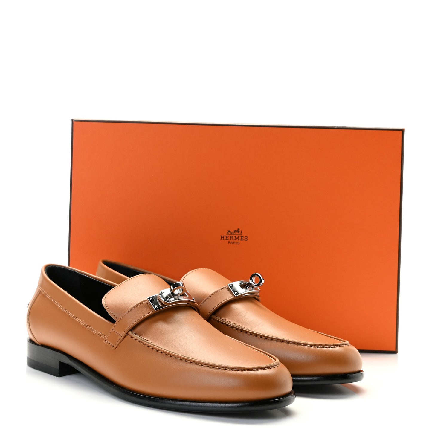 Calfskin Womens Destin Loafer 39 Naturel