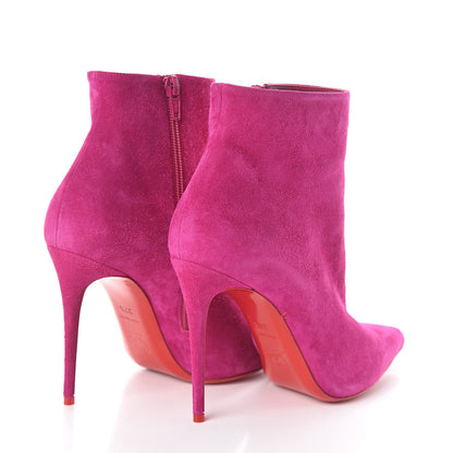 Christian Louboutin Veau Velours So Kate Booty 100 Ankle Boots 37.5 Kiki 4 of 8