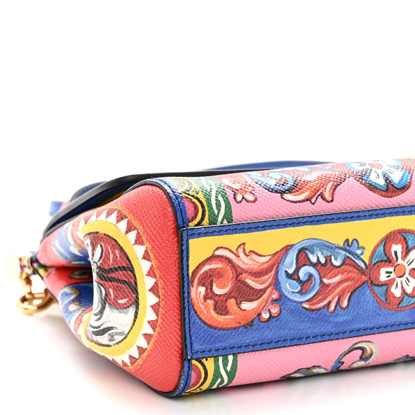 DOLCE & GABBANA Print Small Miss Sicily Satchel Multi