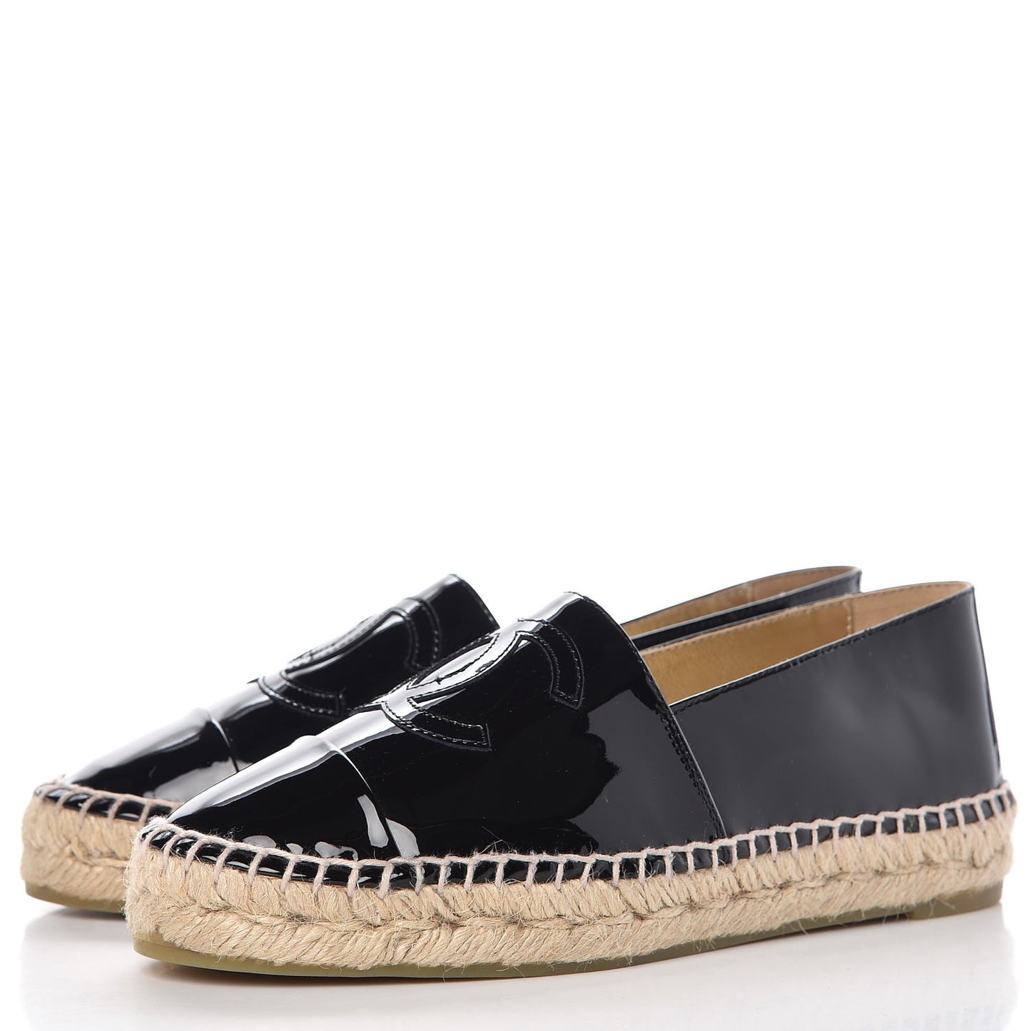 Patent CC Espadrilles 36 Black
