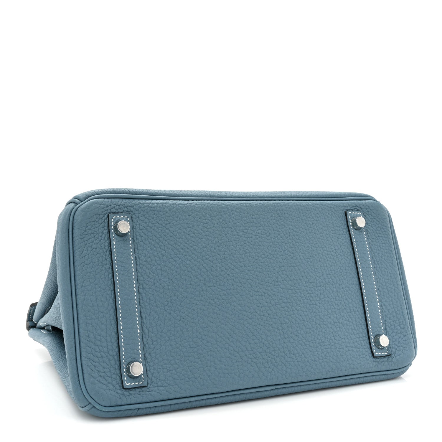 Hermes Togo Birkin 30 Blue Jean 4 of 13
