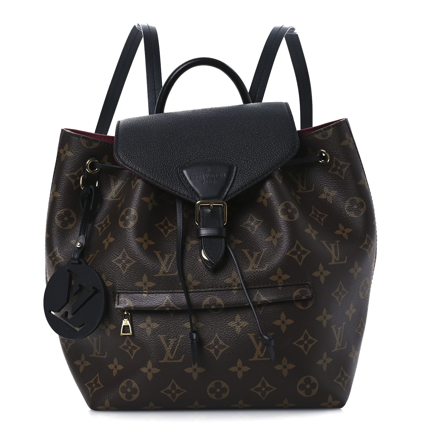 Louis Vuitton Monogram Montsouris PM Black 1 of 14