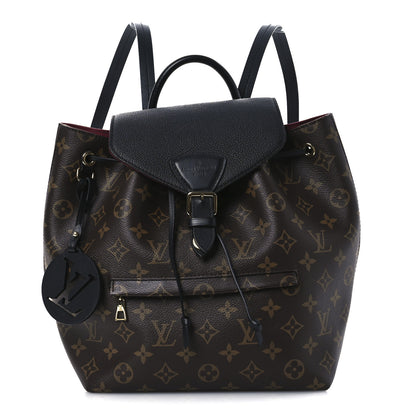 Louis Vuitton Monogram Montsouris PM Black 1 of 14