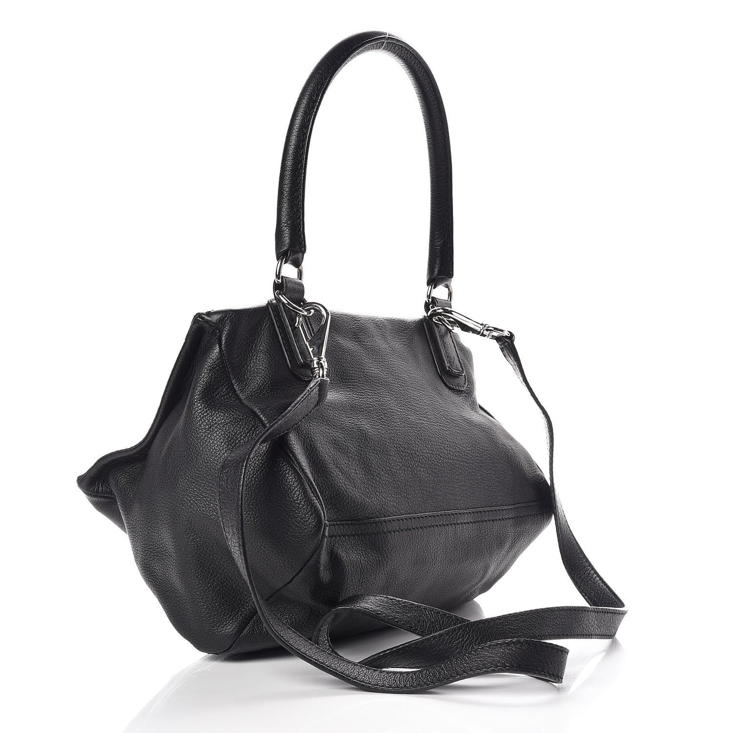Sugar Goatskin Small Pandora Black