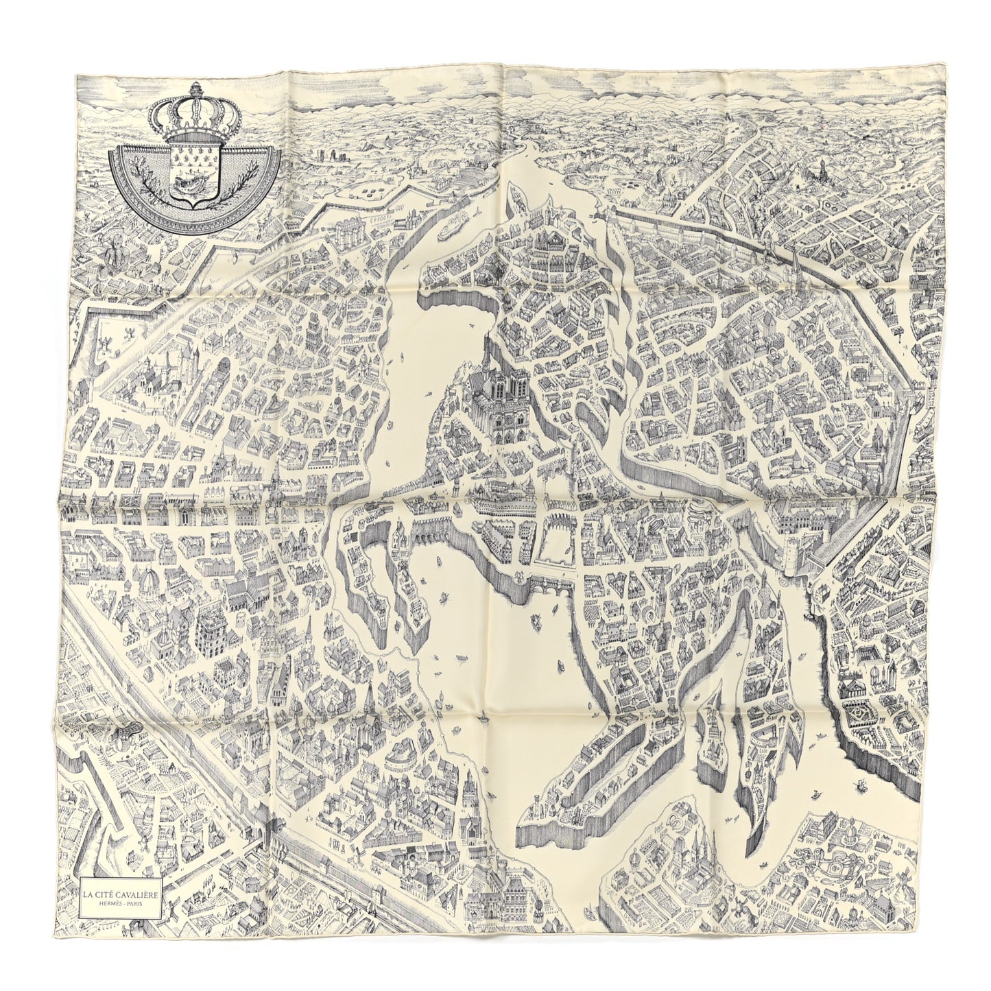 Silk La Cite Cavaliere Scarf 90