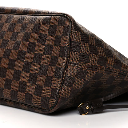 Louis Vuitton Damier Ebene Neo Neverfull MM Rose Ballerine 8 of 12