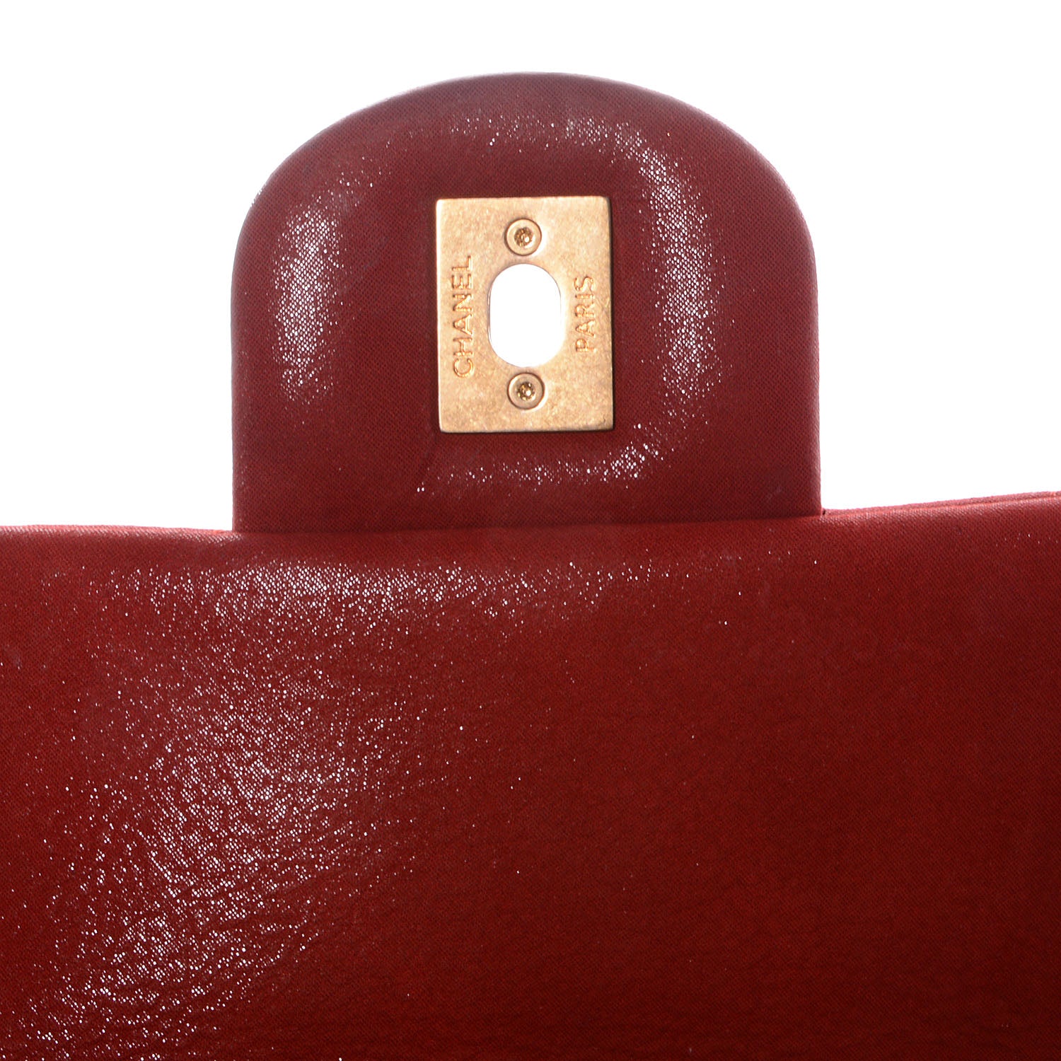 Chanel Iridescent Calfskin Chic Quilt Flap Red 8 of 8