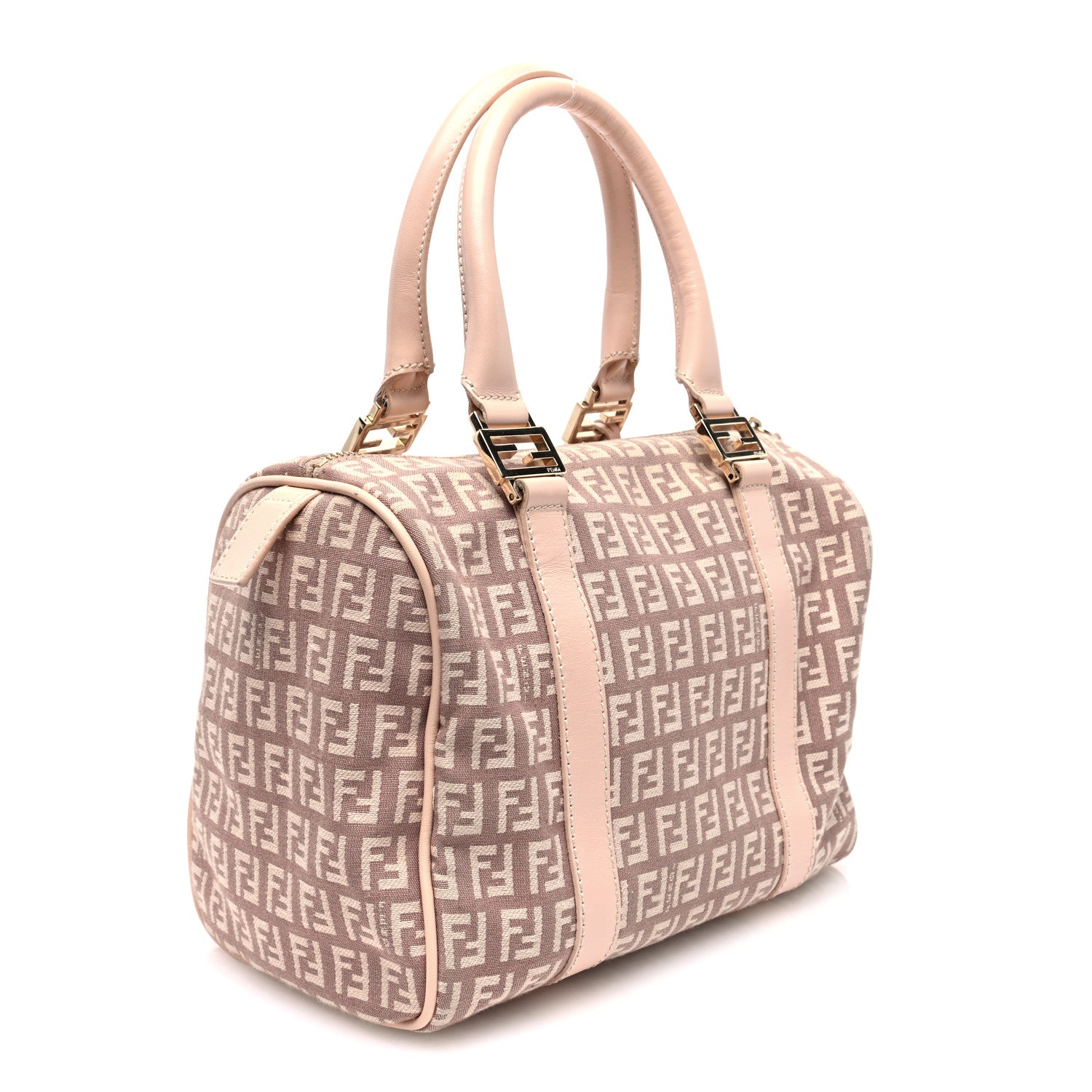 Fendi Zucchino Vitello Forever Boston Cipria 3 of 9