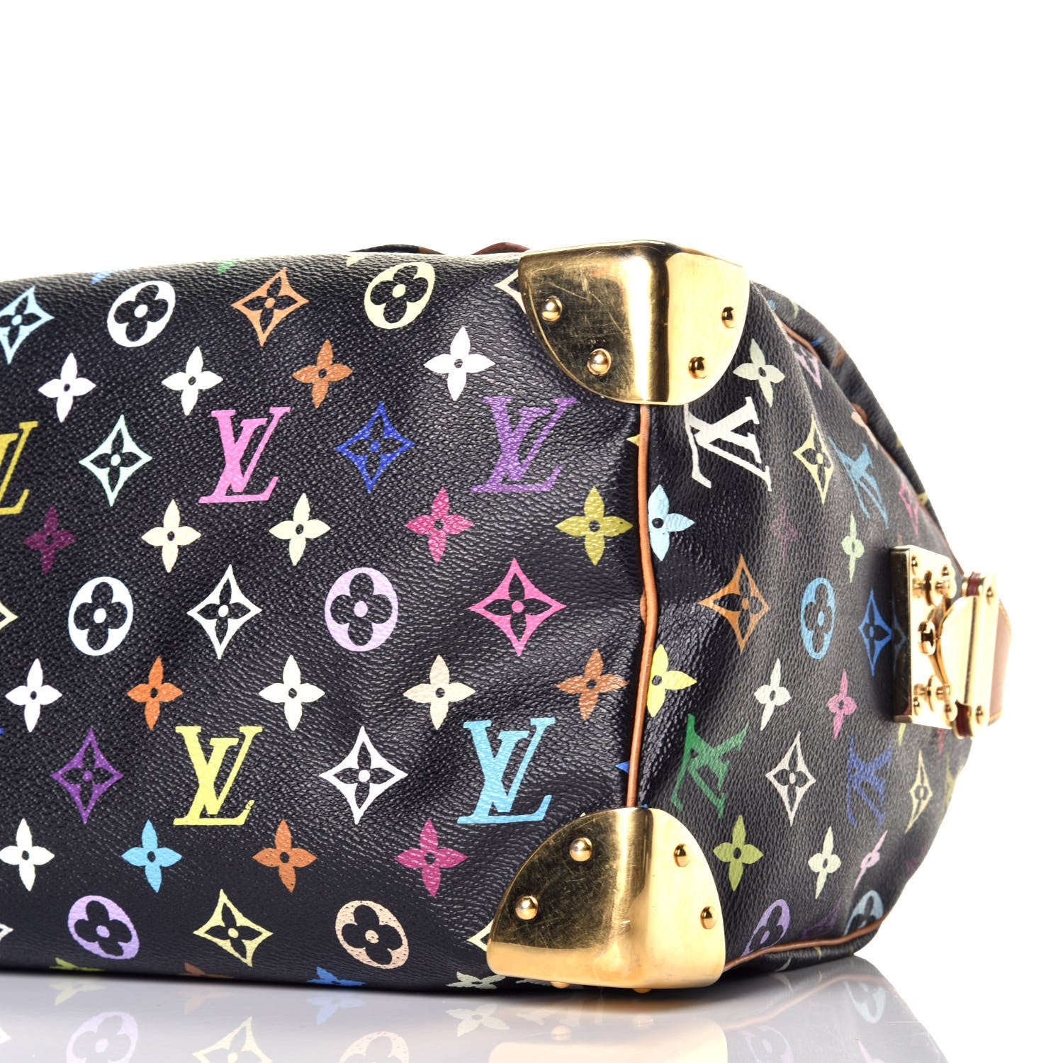 Louis Vuitton Monogram Multicolor Speedy 30 Black 8 of 10