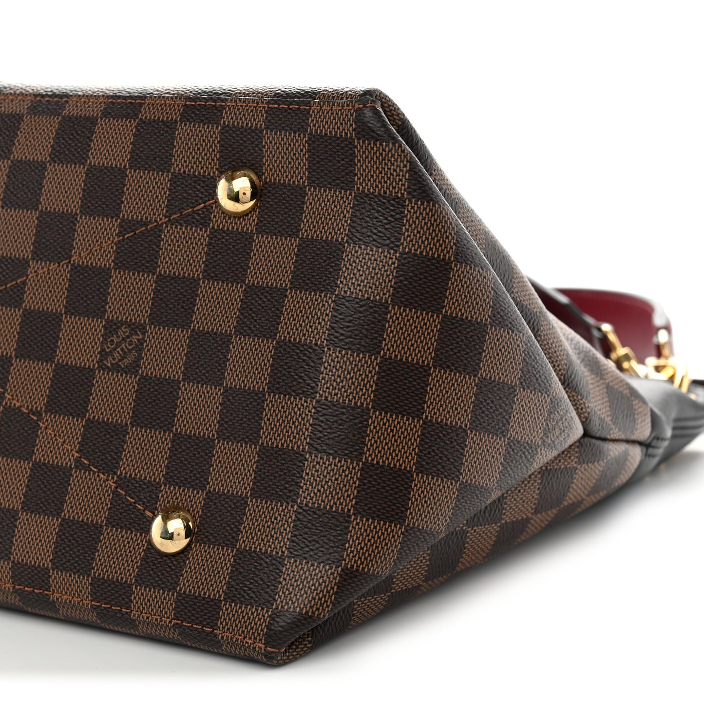 Damier Ebene Calfskin Maida Black