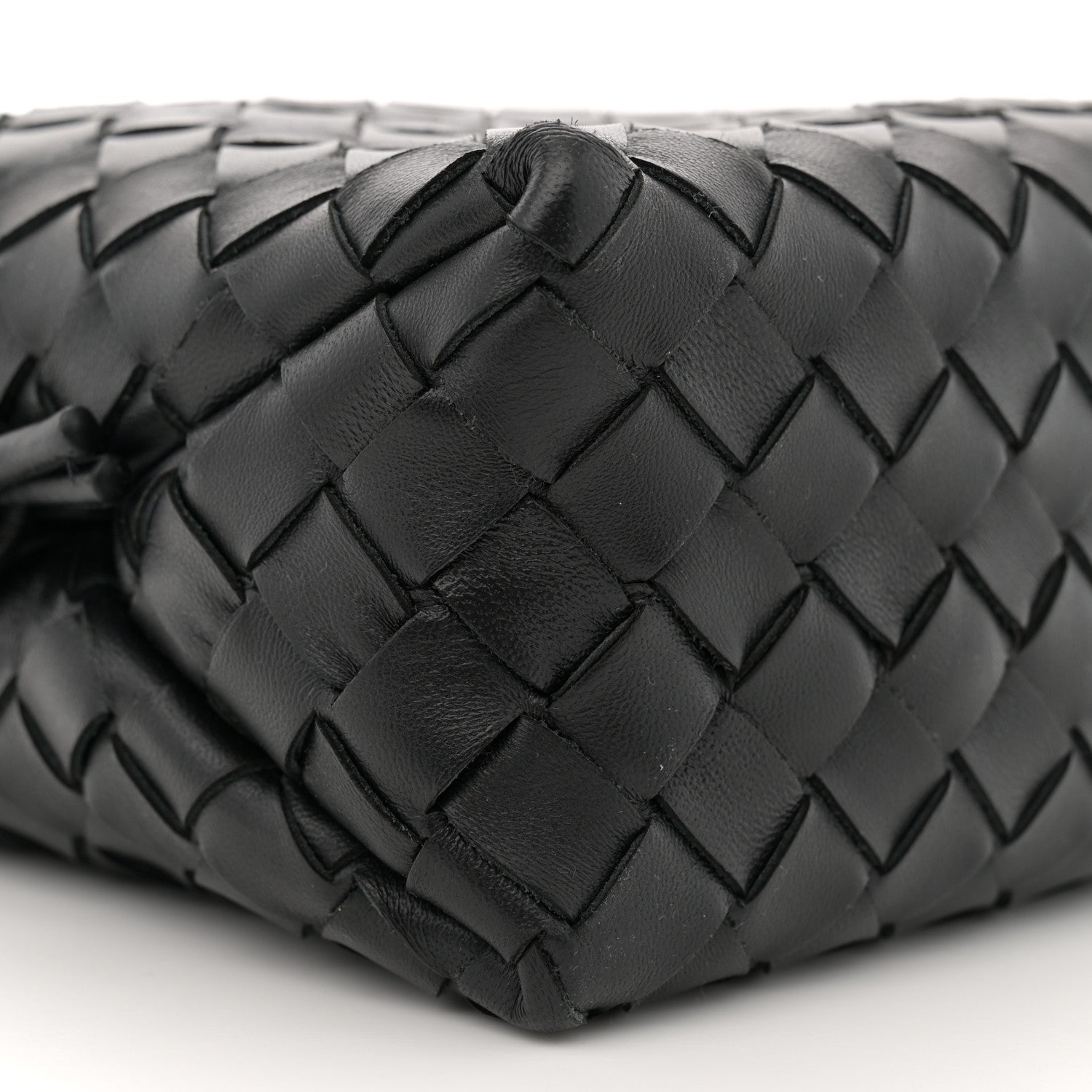 Bottega Veneta Nappa Intrecciato Small Loop Camera Bag Black 8 of 9