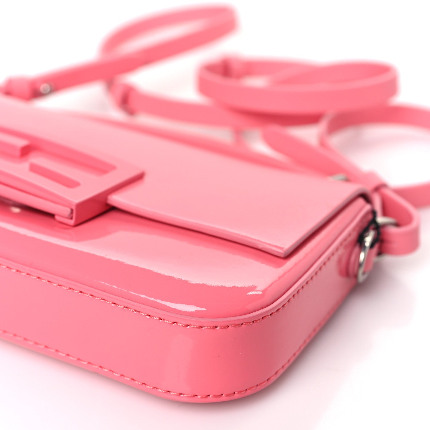 Fendi Vitello Liberty Sfumato Phone Baguette Pink Dalia 9 of 9