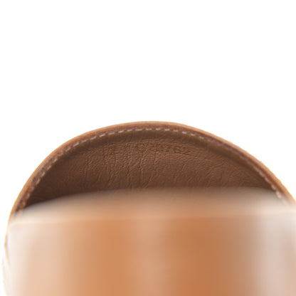 Chanel Calfskin CC Espadrilles 38 Light Brown 8 of 23