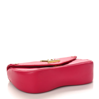 Louis Vuitton Calfskin New Wave Chain MM Rose Freesia 4 of 8