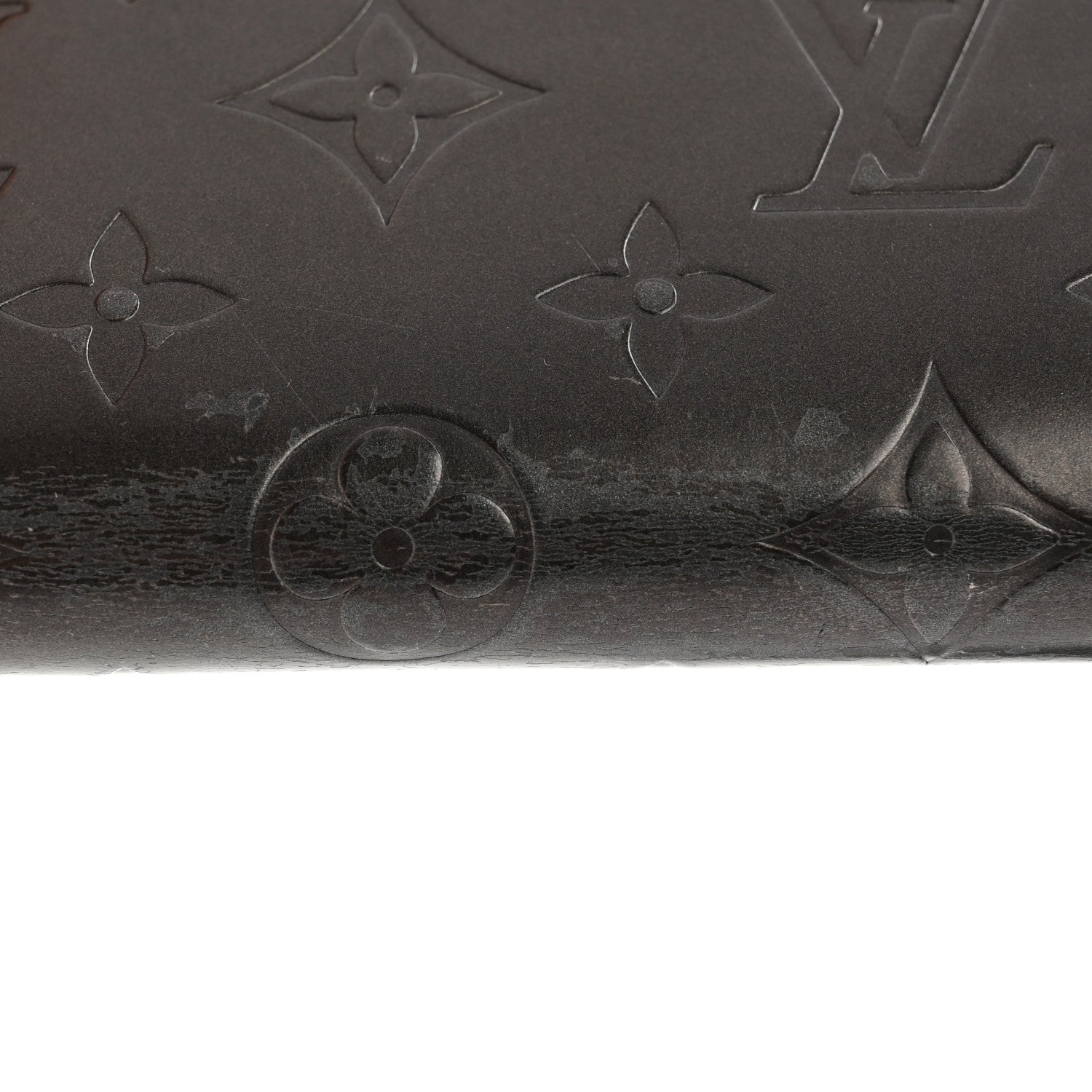 Louis Vuitton Mat Monogram Porte Tresor International Black 9 of 11