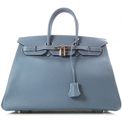Hermes Epsom Birkin 35 Blue Jean 1 of 13