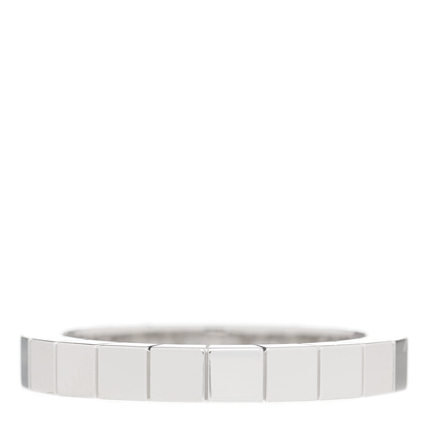 18K White Gold Lanieres Ring 53 6.5