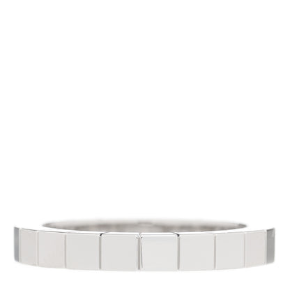 Cartier 18K White Gold Lanieres Ring 53 6.5 2 of 4