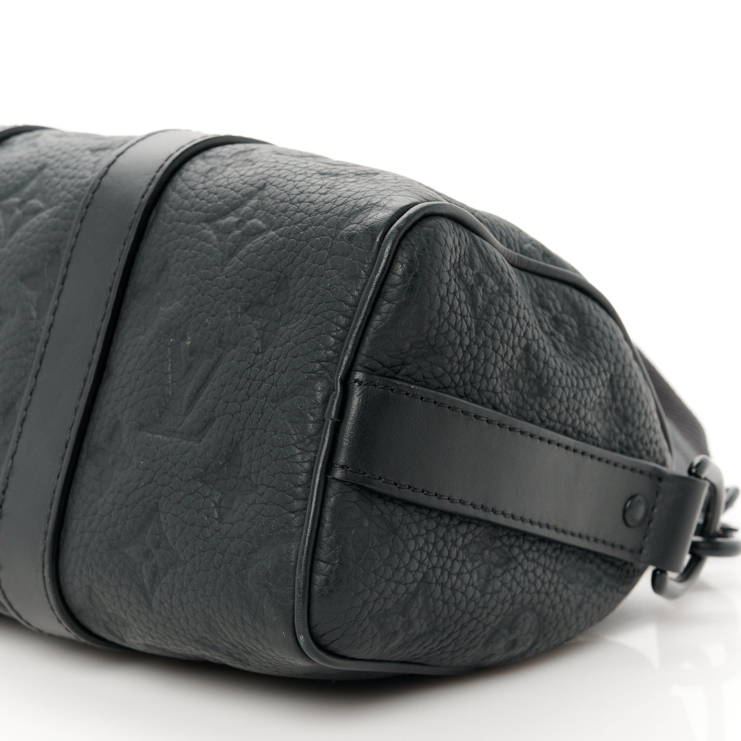 Monogram Taurillon Keepall Bandouliere 25 Black
