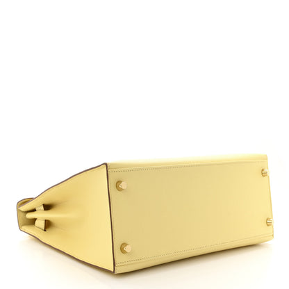 Hermes Epsom Kelly Sellier 28 Jaune Poussin 4 of 11