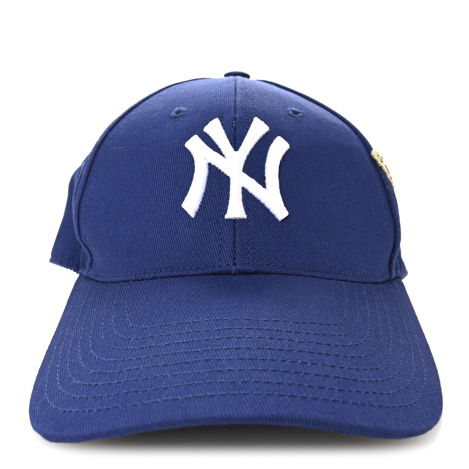 Gucci X MLB Cotton NY Yankees Baseball Hat 57-61 Blue 3 of 9