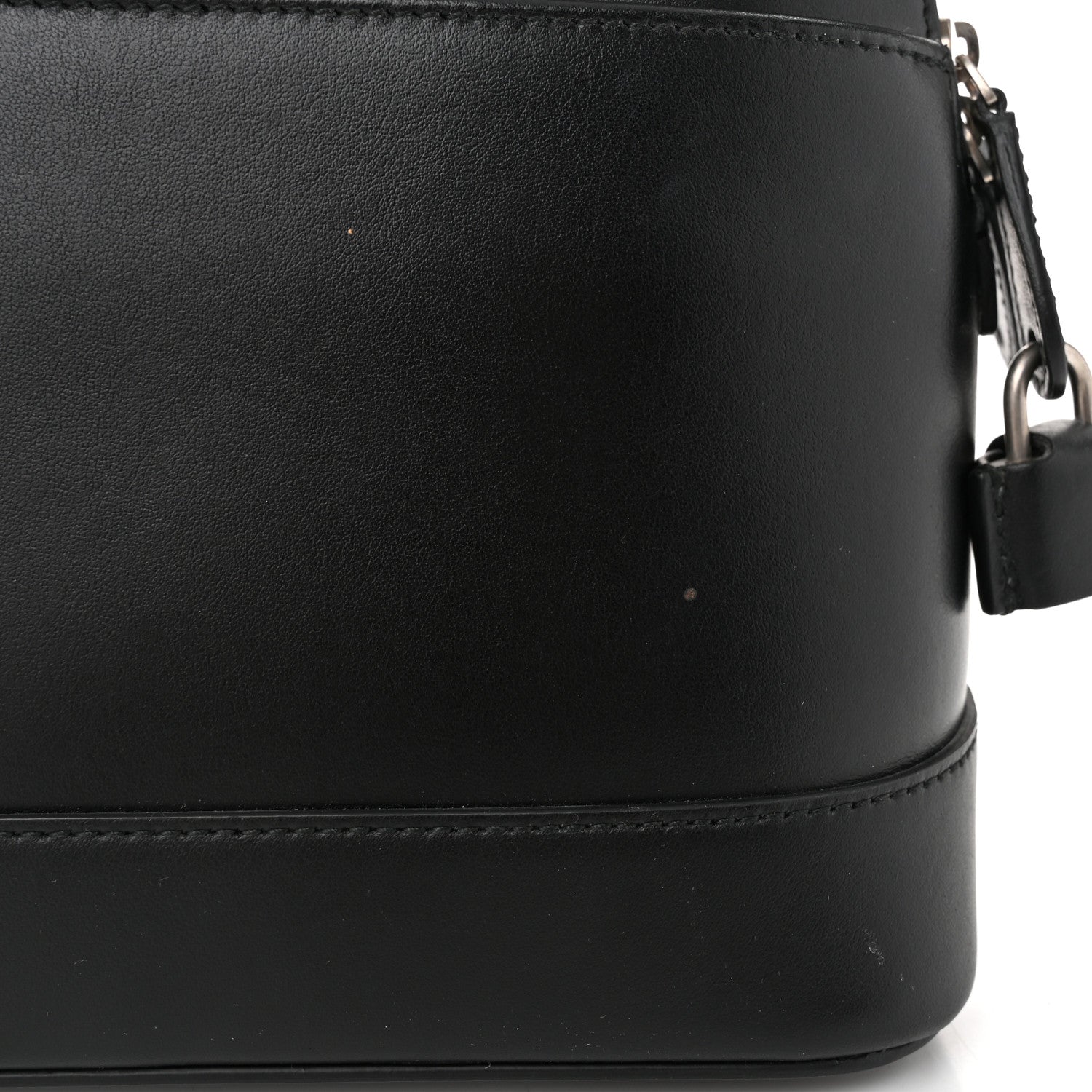 Balenciaga Calfskin Lipstick Logo S Ville Top Handle Bag Black 10 of 10