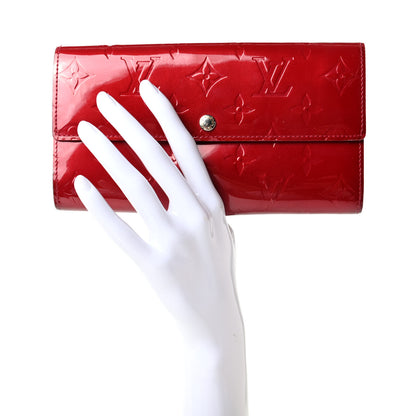 Louis Vuitton Vernis Sarah Wallet Pomme D'Amour 2 of 6
