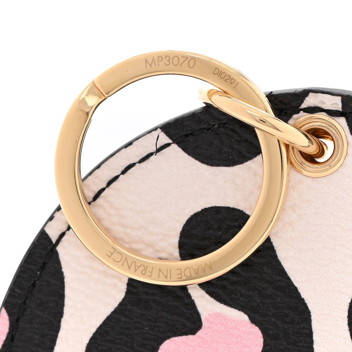 Monogram Wild At Heart Illustre Bag Charm Key Ring Black