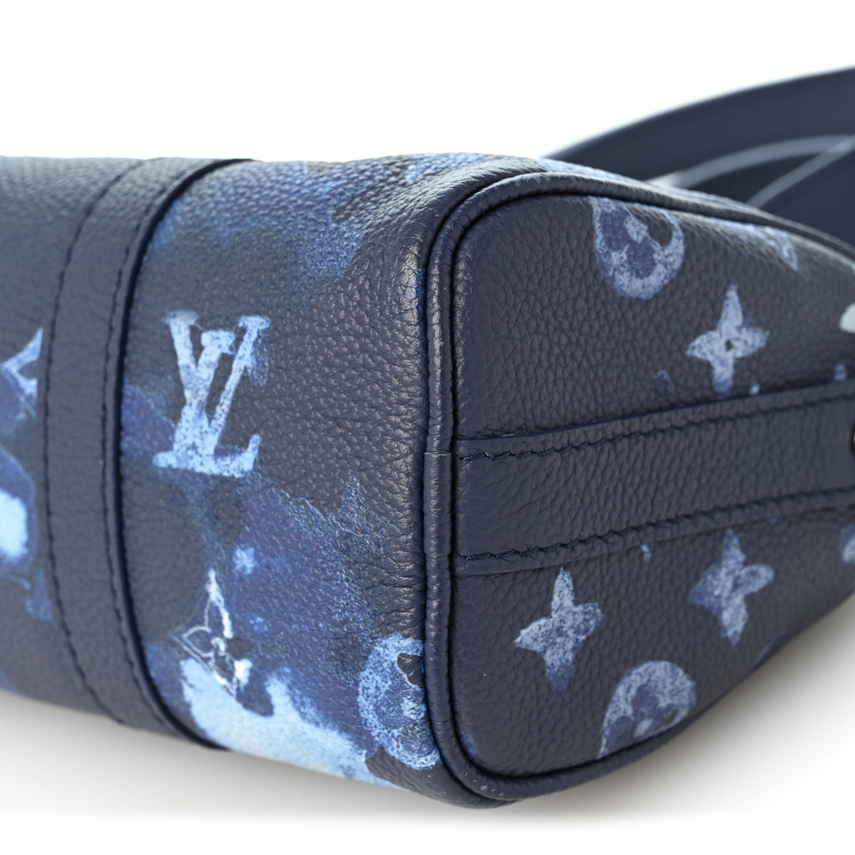 Louis Vuitton Monogram Ink Watercolor Keepall XS Blue 9 of 9