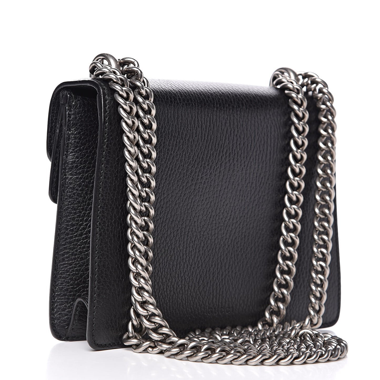 Calfskin Mini Dionysus Shoulder Bag Black