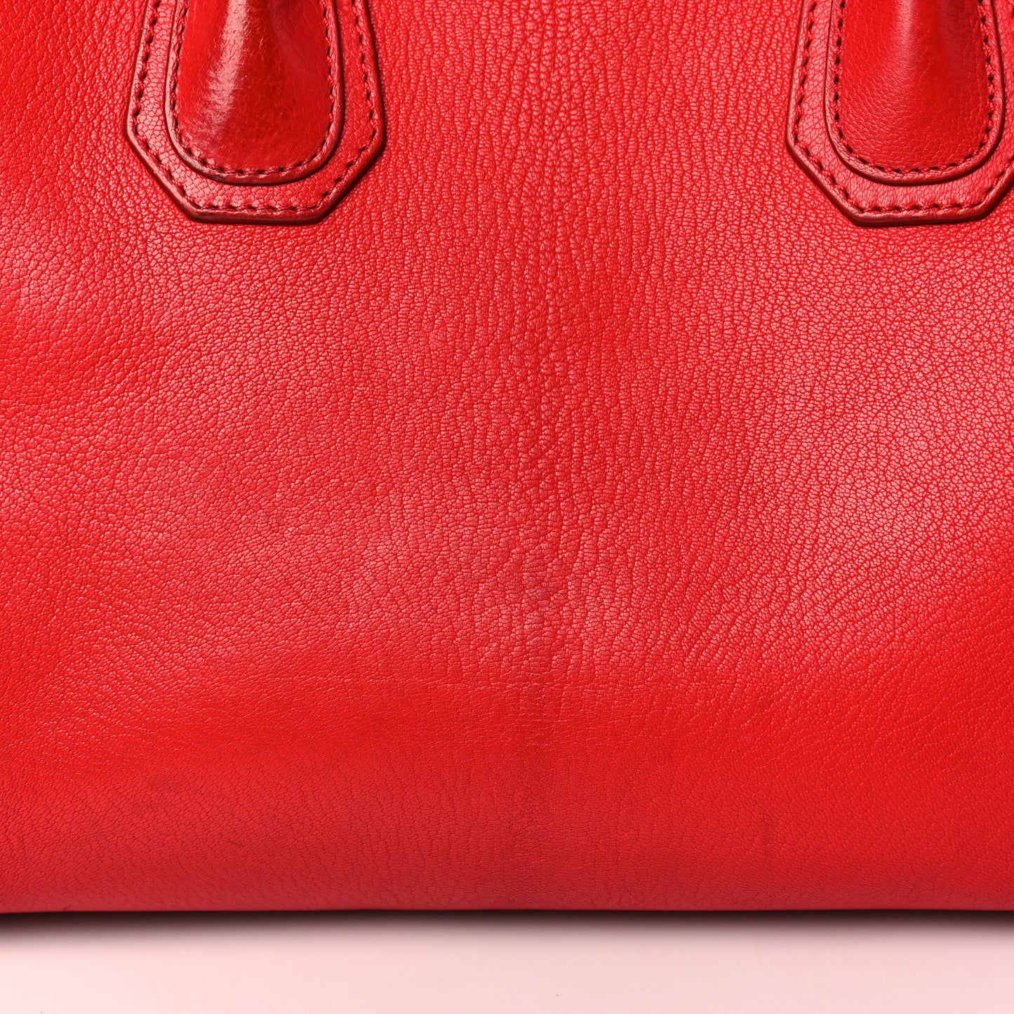 Sugar Goatskin Medium Antigona Red