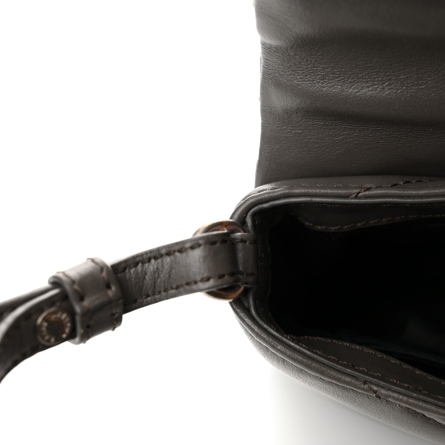 Lambskin Monogram Loulou Flap Bag Earth