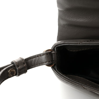 Saint Laurent Lambskin Monogram Loulou Flap Bag Earth 12 of 13