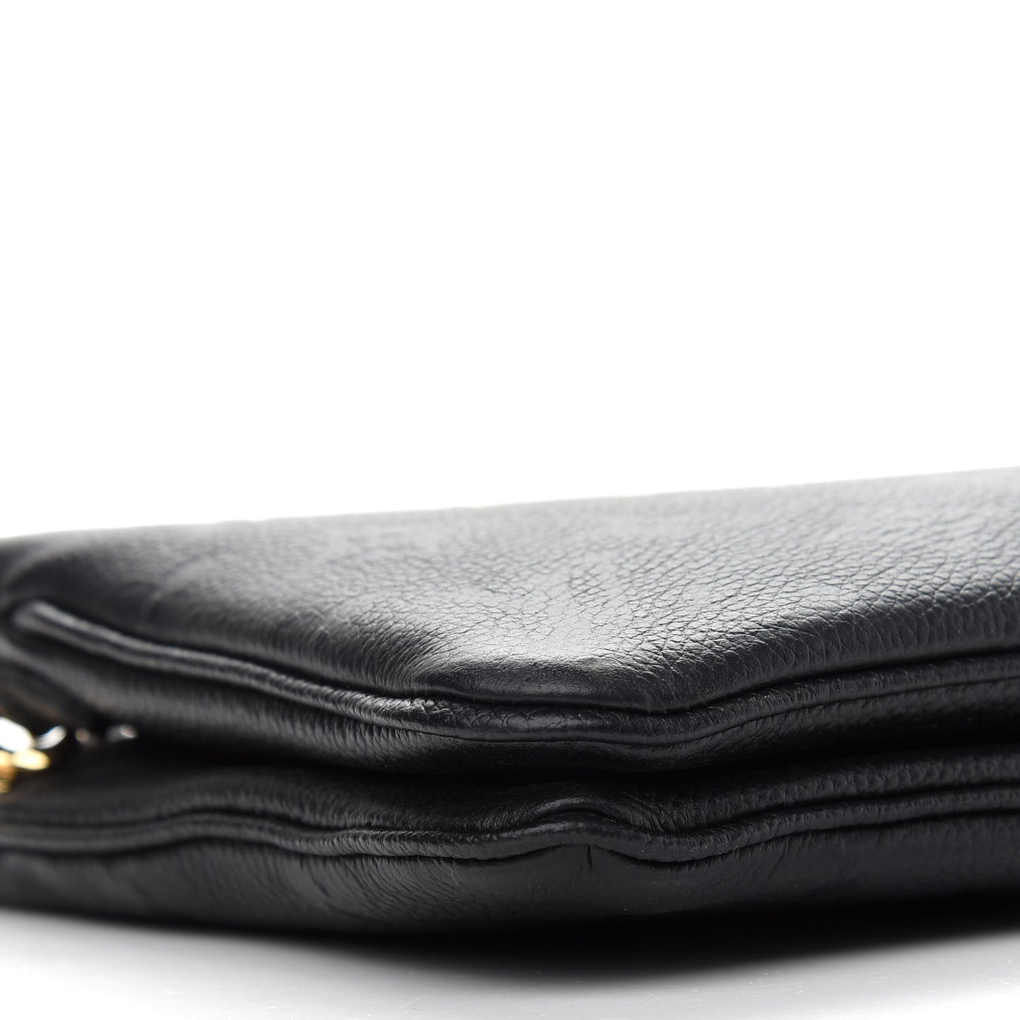Empreinte Double Zip Pochette Black