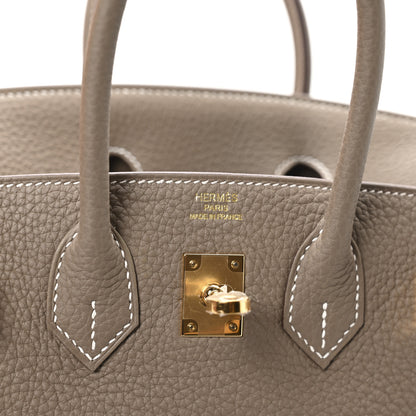 Hermes Togo Birkin 25 Etoupe 6 of 11