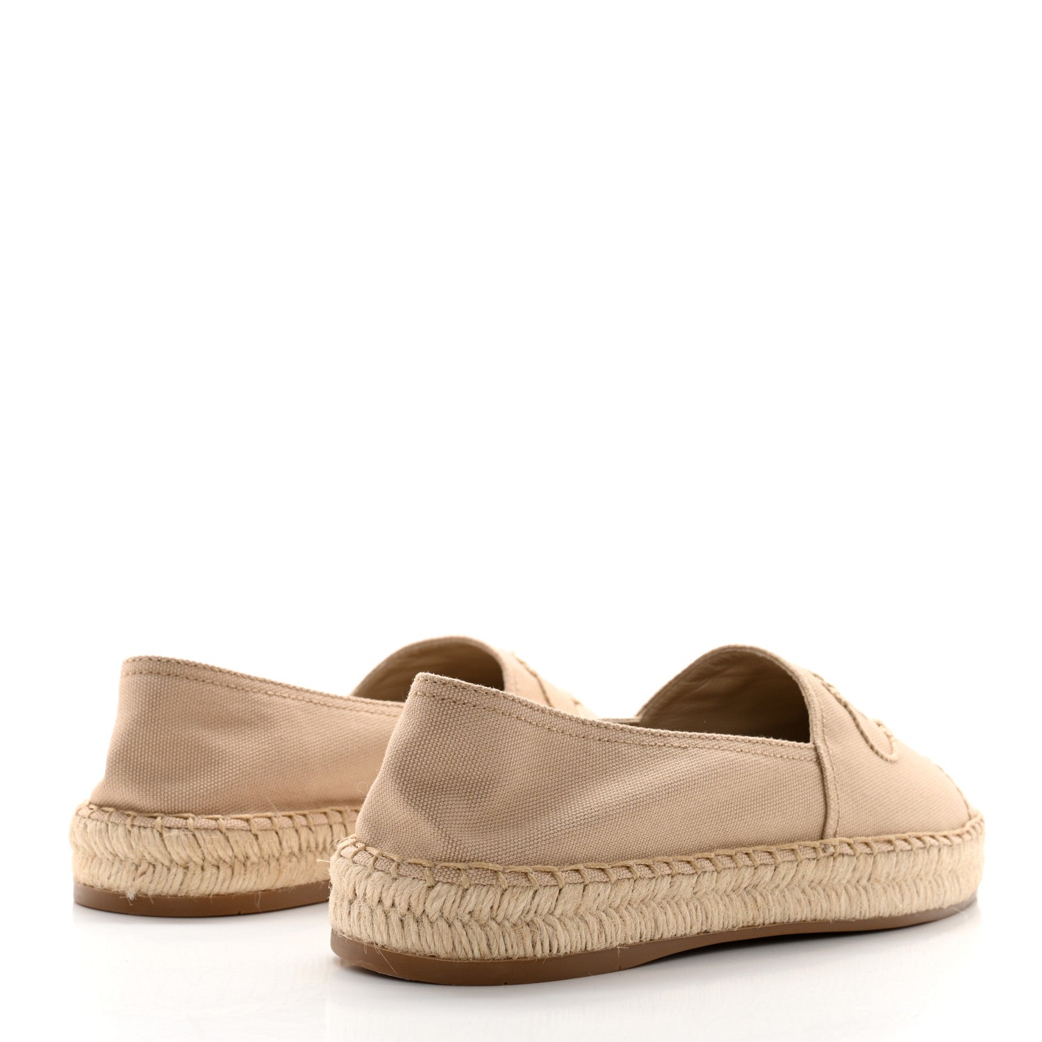 Prada Canvas Logo Espadrilles 41 Corda 5 of 9