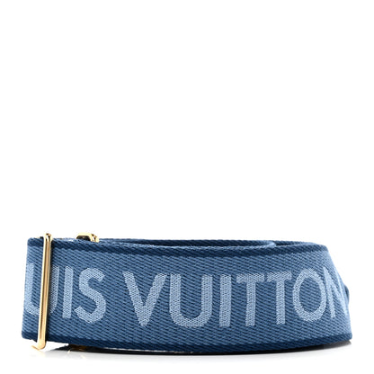 Louis Vuitton Jacquard Diane Shoulder Strap Blue Jean 2 of 3