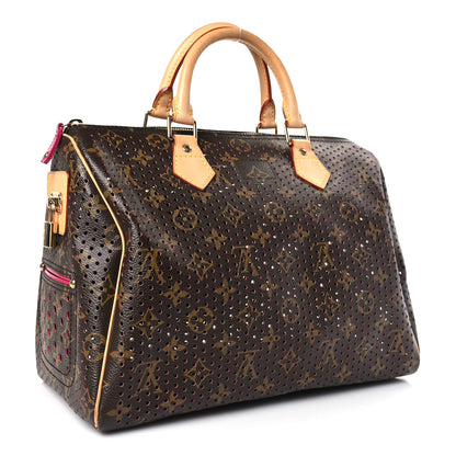 Louis Vuitton Monogram Perforated Speedy 30 Fuchsia 3 of 8