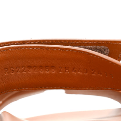Hermes Calfskin Mens Chypre Sandals 44 Marron Dore 9 of 10