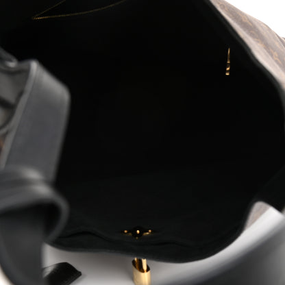 Louis Vuitton Monogram Flower Hobo Black 8 of 24