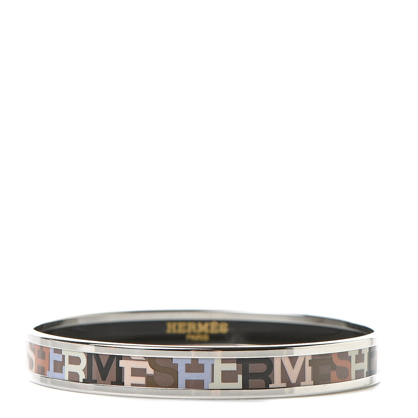 Enamel Printed Narrow Capitales Bracelet 65