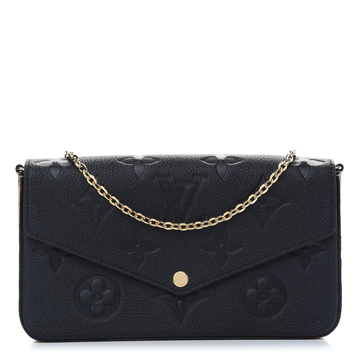 Empreinte Monogram Giant Wild At Heart Felicie Pochette Black