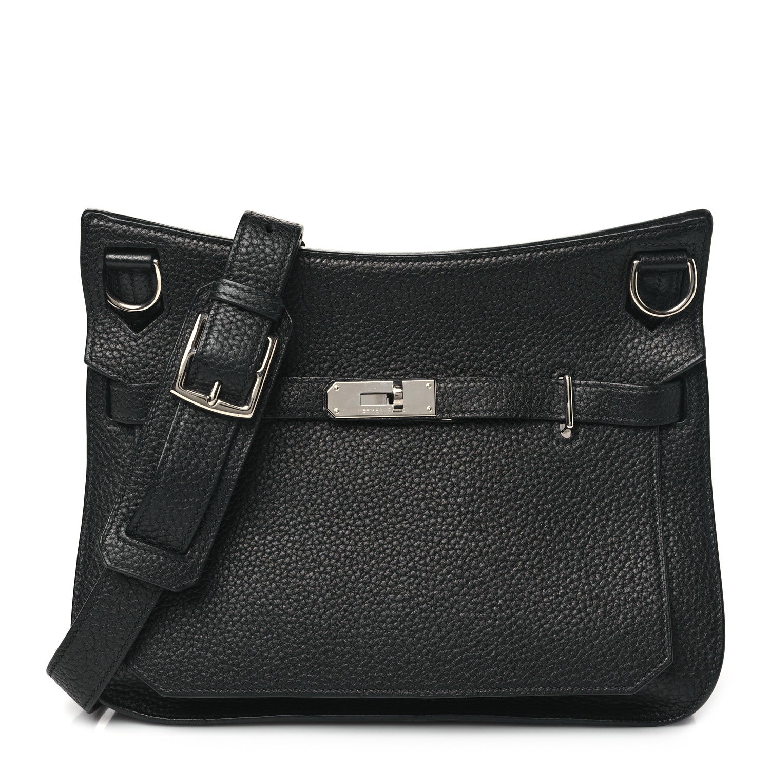 Hermes Taurillon Clemence Jypsiere 28 Black 1 of 10