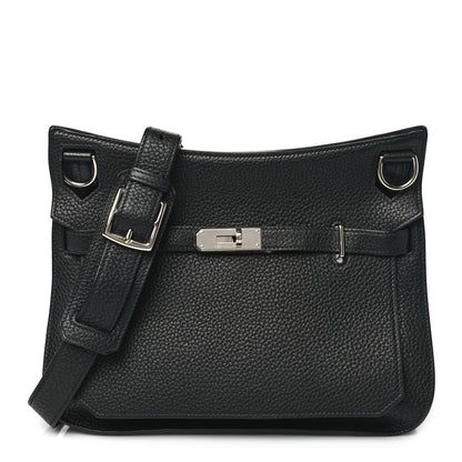 Hermes Taurillon Clemence Jypsiere 28 Black 1 of 10