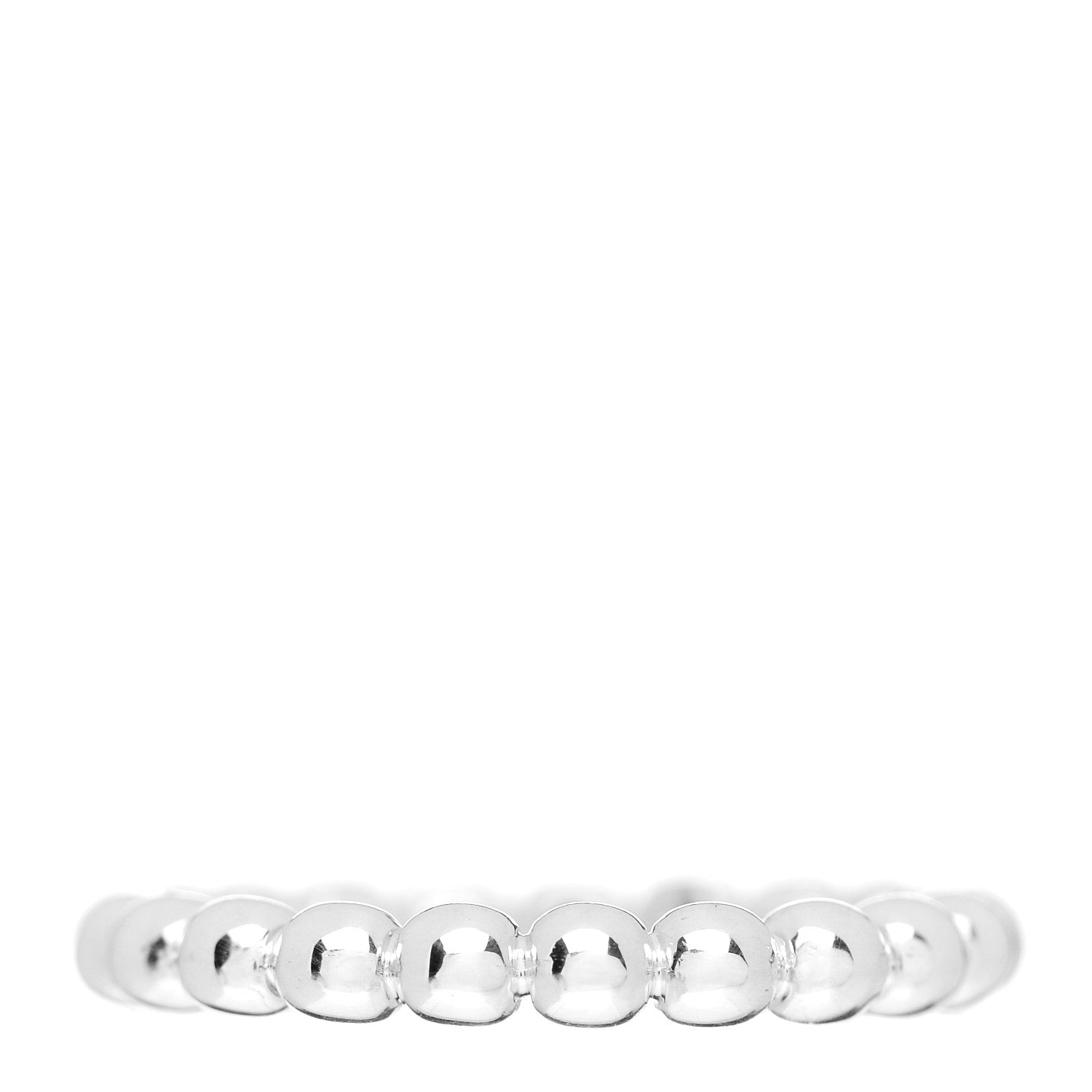 Tiffany Sterling Silver HardWear Bead Ring 50 5.25 3 of 4