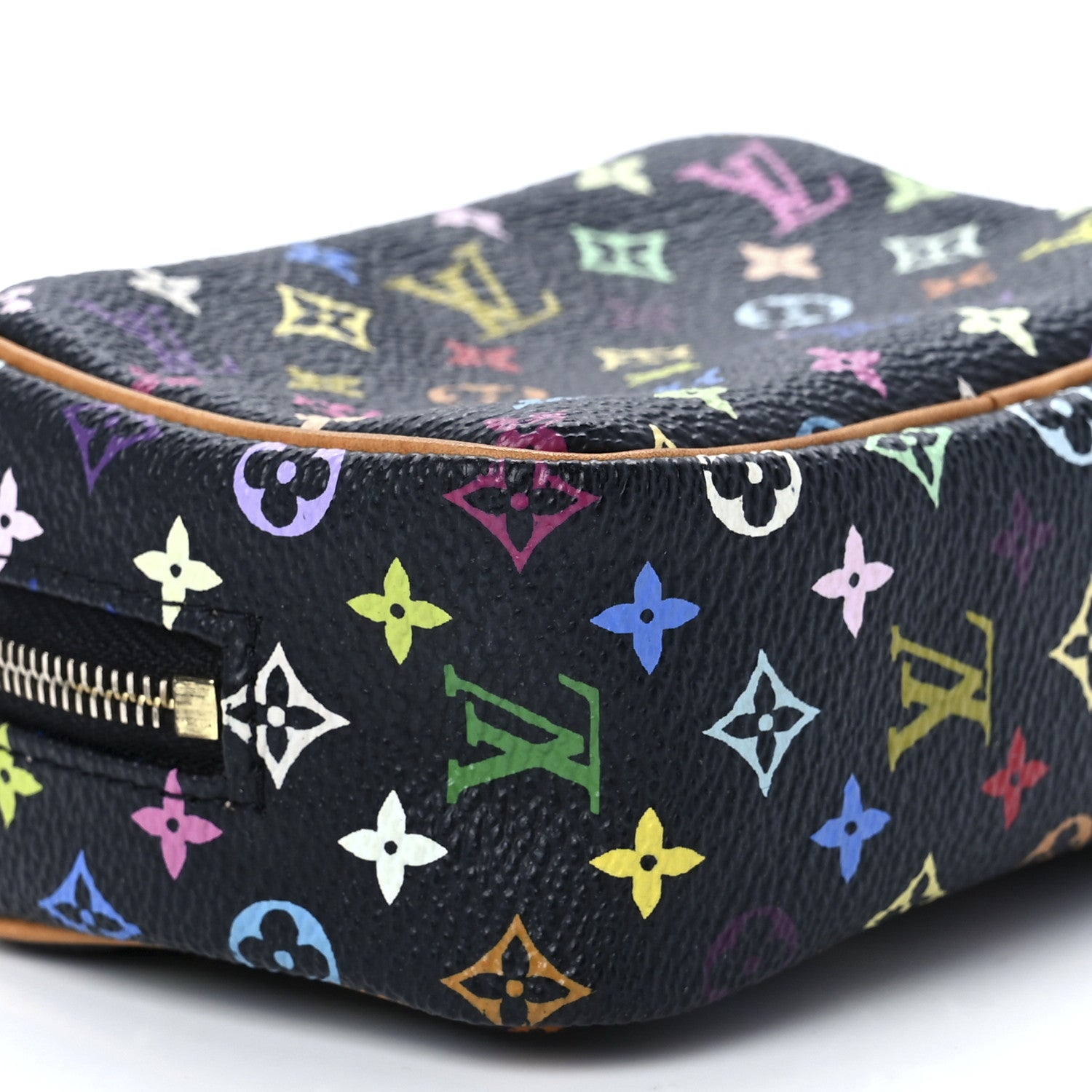 Louis Vuitton Monogram Multicolor Trousse Wapity Black 9 of 9