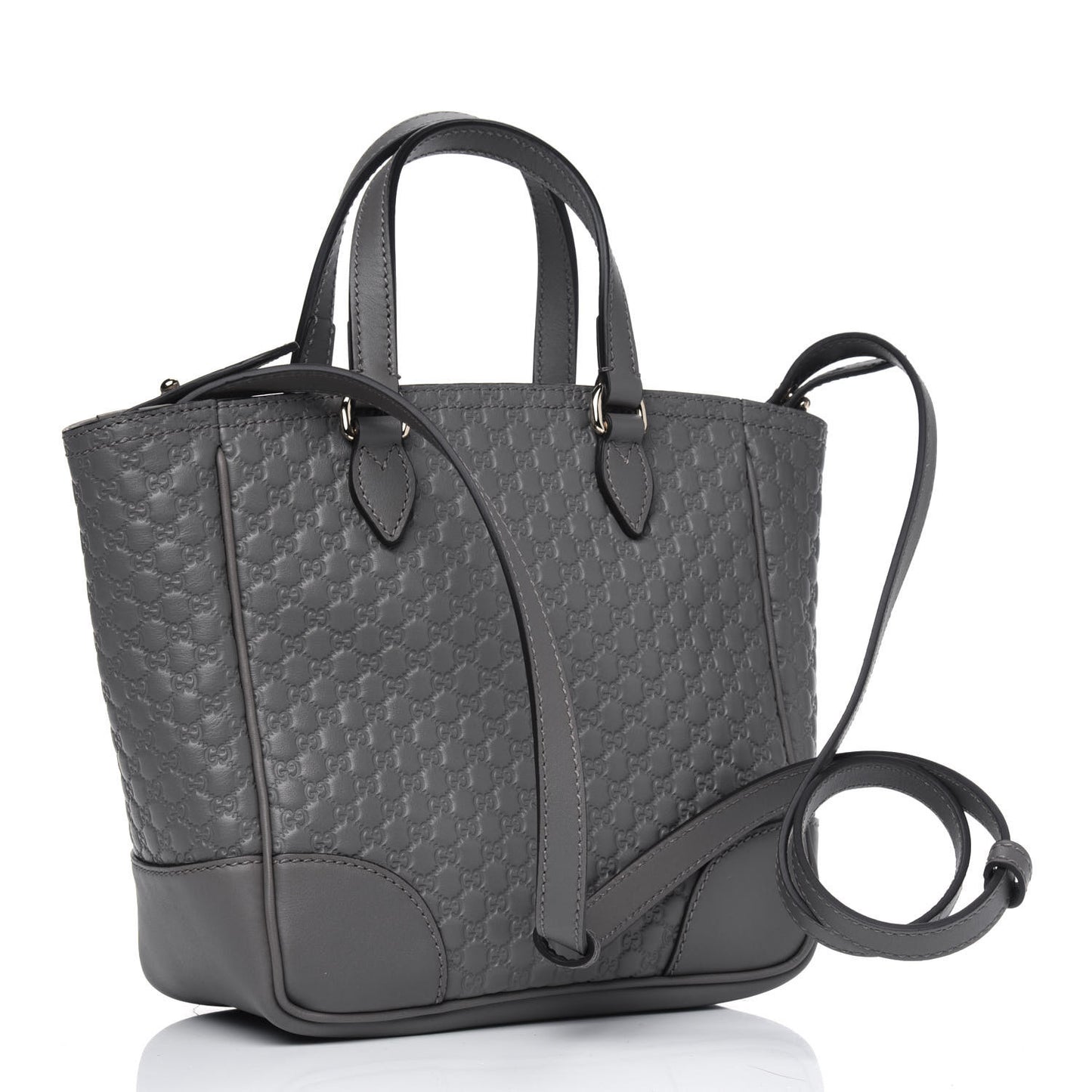 Microguccissima Small Bree Tote Graphite