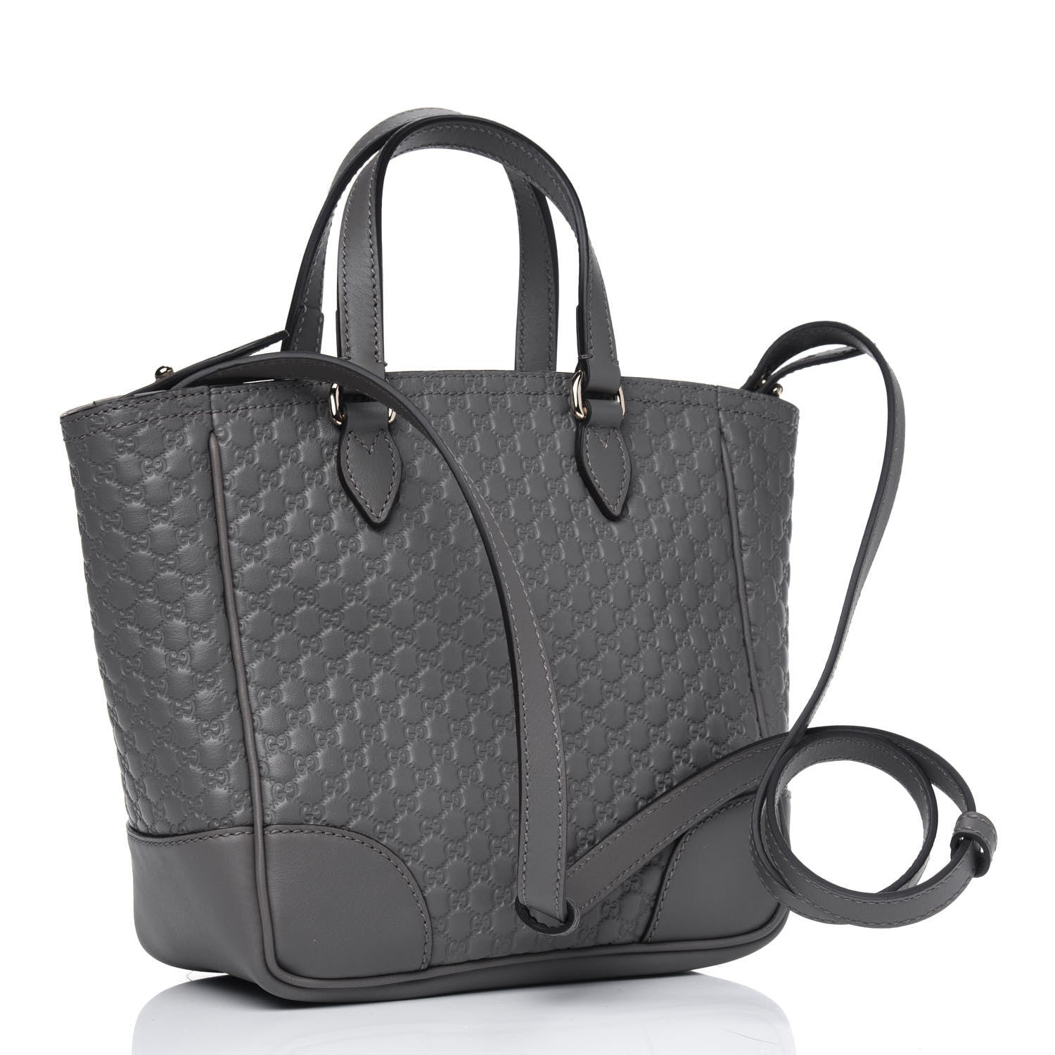 Gucci Microguccissima Small Bree Tote Graphite 2 of 4