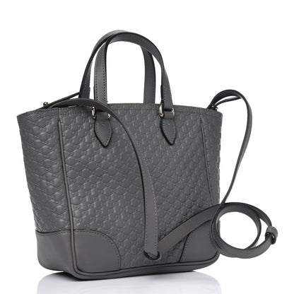 Gucci Microguccissima Small Bree Tote Graphite 2 of 4